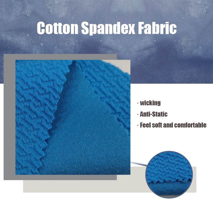 Cotton Spandex Knitted Fabric