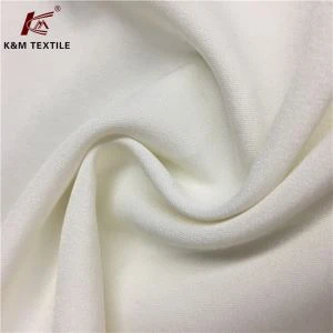 Polyester Spandex Blended 4 Way Stretch Satin Efni